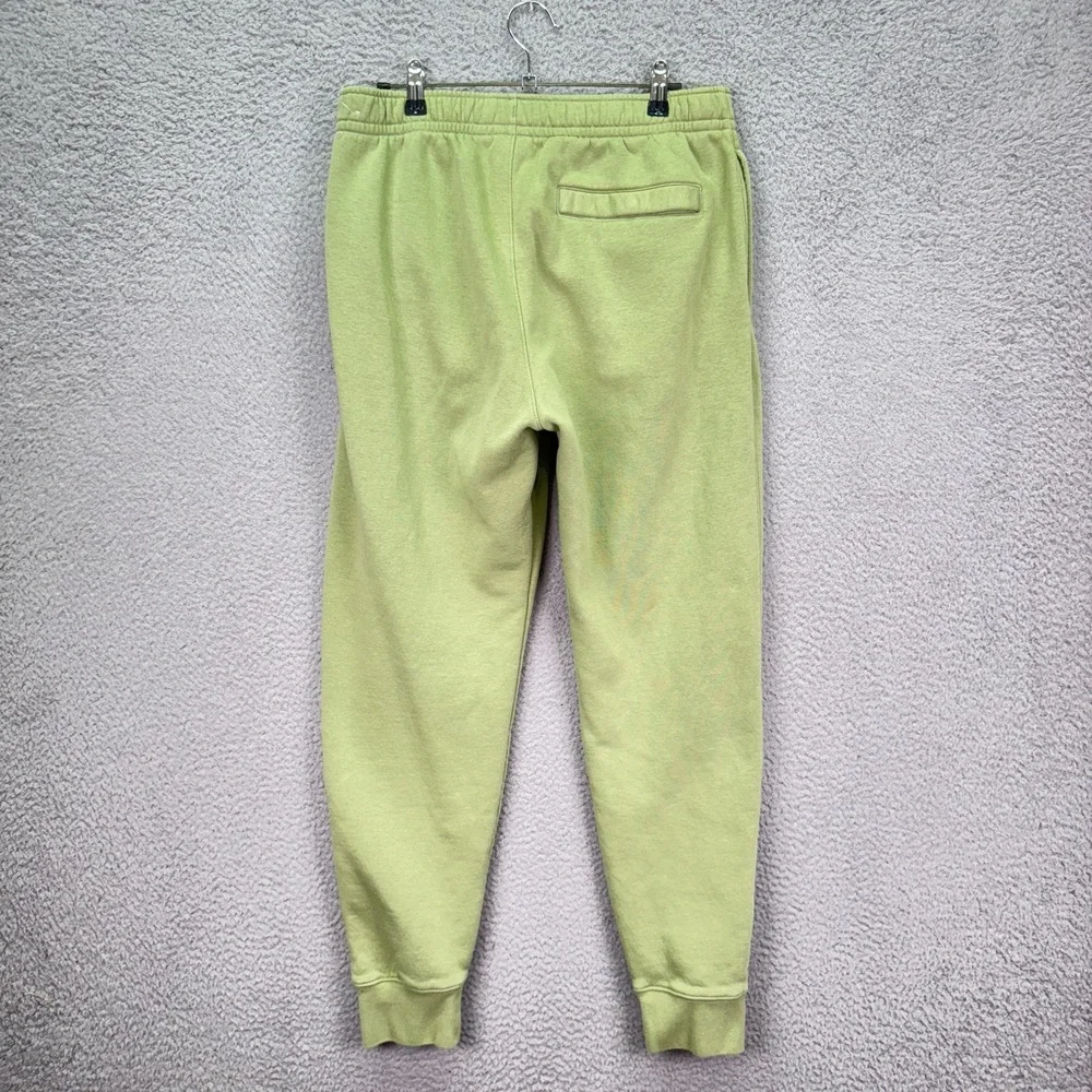 Nike Joggers Mens M Green Sportswear Club Fleece Sweatpants‎ Lounge Comfort Gym